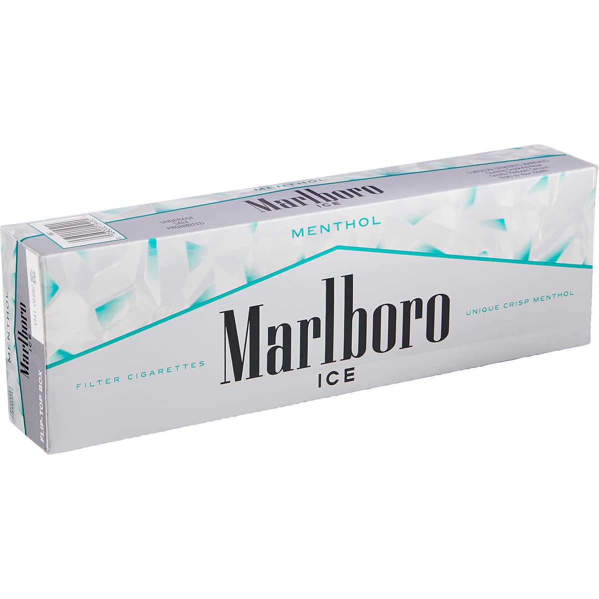 Marlboro Menthol Ice Kings Box cigarettes 10 cartons Marlboro Menthol Ice Kings Box cigarettes 10 cartons
